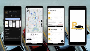 ডিএনসিসির স্মার্ট পার্কিং অ্যাপ। ছবি: সংগৃহীত