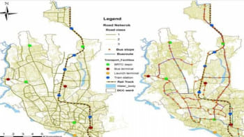 ঢাকায় বাসরুটের মোবাইল অ্যাপ