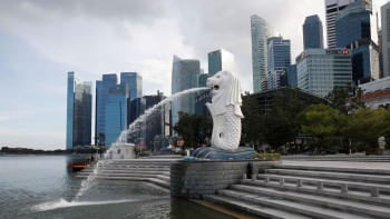 সিঙ্গাপুরের মার লায়ন। ফাইল ছবি: রয়টার্স