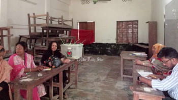 উপজেলা নির্বাচনের ভোট গ্রহণ চলছে