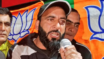 নিহত বিজেপি নেতা আইজাজ আহমাদ। ছবি: সংগৃহীত