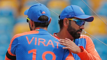 Virat kohli and Rohit Sharma 