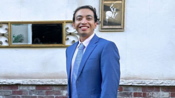 স্টার্টআপ প্রতিষ্ঠান স্টোরি ইঞ্জিন ইঙ্কের সহ-প্রতিষ্ঠাতা শেখ সৃজন। ছবি: সংগৃহীত