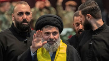 হিজবুল্লাহর শীর্ষ কর্মকর্তা হাশেম সাফিএদ্দিন। ফাইল ছবি: এএফপি