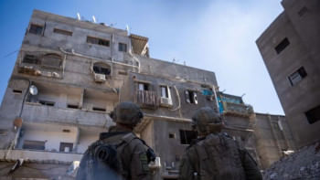 গাজায় আইডিএফের অভিযান।