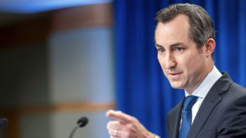 মার্কিন পররাষ্ট্র দপ্তরের মুখপাত্র ম্যাথু মিলার। ফাইল ছবি: সংগৃহীত