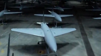 ইরানের ১ হাজার নতুন ড্রোনের প্রচারণামূলক ভিডিও থেকে নেওয়া স্ক্রিনশট। ছবি: সংগৃহীত