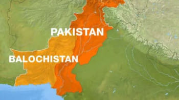 বেলুচিস্তানের মানচিত্র। প্রতীকী ছবি: সংগৃহীত