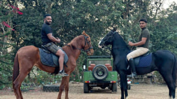 ঘোড়ায় চড়া