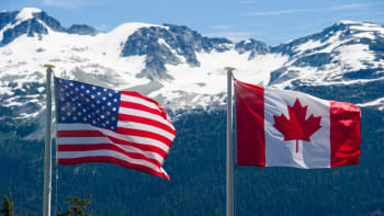 কানাডা-যুক্তরাষ্ট্র সম্পর্ক। প্রতীকী ছবি: সংগৃহীত
