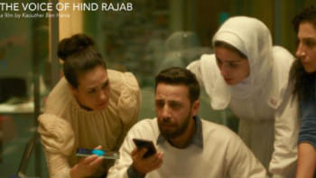 দ্য ভয়েস অব হিন্দ রজব সিনেমার পোষ্টার। ছবি: ইনস্টাগ্রাম