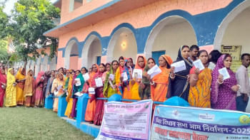 বিহারে বুথ ফেরত জরিপ বলছে, বিজেপি জোট বিধানসভা নির্বাচনে জিতবে। ছবি: ডয়চে ভেলে