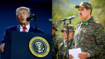 ট্রাম্প মাদুরোর সম্পর্ক নিয়ে সবাই কৌতুহলী। কোলাজ: সংগৃহীত