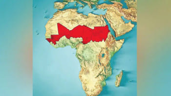 মানচিত্রে আফ্রিকার 'ক্যু-বেল্ট'। ছবি: সংগৃহীত