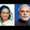 শেখ হাসিনা ও নরেন্দ্র মোদী