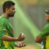 Chandika Hathurusingha and Mashrafe Mortaza Chandika Hathurusingha and Mashrafe Mortaza