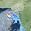১৩ জুন পাকিস্তানের স্থানীয় সময় দুপুর ১২টা বেজে ৫ মিনিটে 'বিপর্যয়ের' অবস্থান। ছবি: ডন ১৩ জুন পাকিস্তানের স্থানীয় সময় দুপুর ১২টা বেজে ৫ মিনিটে 'বিপর্যয়ের' অবস্থান। ছবি: ডন
