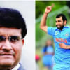 শামির প্রশংসা করতে অভিধানে কোন শব্দ খুঁজে পাচ্ছেন না সৌরভ