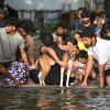 চেন্নাইতে বন্যাকবলিত মানুষ একটি ভেলার ওপর আশ্রয় নিয়েছেন। সঙ্গে একটি কুকুরকেও আশ্রয় দিয়েছেন তারা। ছবি: এএফপি চেন্নাইতে বন্যাকবলিত মানুষ একটি ভেলার ওপর আশ্রয় নিয়েছেন। সঙ্গে একটি কুকুরকেও আশ্রয় দিয়েছেন তারা। ছবি: এএফপি