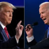 নভেম্বরে ট্রাম্প-বাইডেন লড়াই আসন্ন। ছবি: রয়টার্স থেকে কোলাজ 