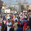 সাভারে টানা ১৬ ঘণ্টা ধরে বিক্ষোভ ২ বন্ধ কারখানার শ্রমিকদের  শ্রমিক বিক্ষোভ