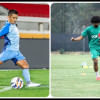 Sunil Chhetri and Hamza Choudhury  Sunil Chhetri and Hamza Choudhury