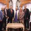 রোববার ঢাকায় রাষ্ট্রীয় অতিথি ভবন যমুনায় বিভিন্ন মুসলিম দেশের এনজিওদের একটি প্রতিনিধিদল প্রধান উপদেষ্টার সঙ্গে সাক্ষাৎ। ছবি : বাসস