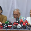 রিজভীর সংবাদ সম্মেলন বিএনপি মনোনয়ন প্রসঙ্গে বক্তব্য দিচ্ছেন রিজভী