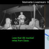 ফ্লোটিলার শেষ জাহাজ ম্যারিনেটের লাইভ স্ট্রিম। ছবি: ভিডিও থেকে স্ক্রিণশট