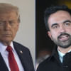 মার্কিন প্রেসিডেন্ট ট্রাম্প ও নিউইয়র্কের মেয়র মামদানি। ছবি: সংগৃহীত 