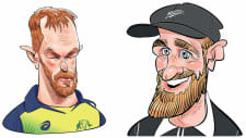 Aaron Finch & kane williamson