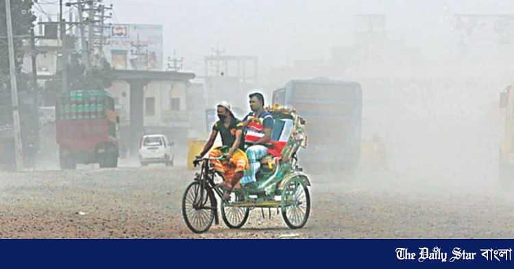 শুক্রবার দূষিত বাতাসের শহরের তালিকায় দ্বিতীয় ঢাকা