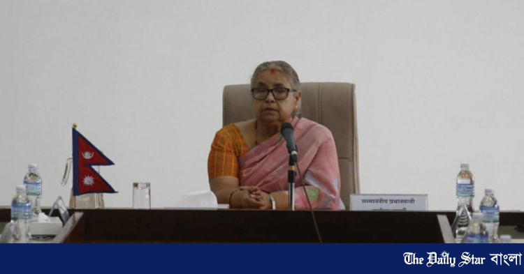 নেপালের অন্তর্বর্তী প্রধানমন্ত্রী সুশীলা কার্কি। ছবি: কাঠমান্ডু পোস্ট/এএনএন