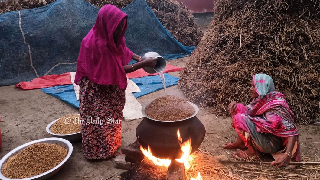 ধানের ভরা মৌসুমেও চালের দাম ৫৫-৬০ টাকা চালের দাম
